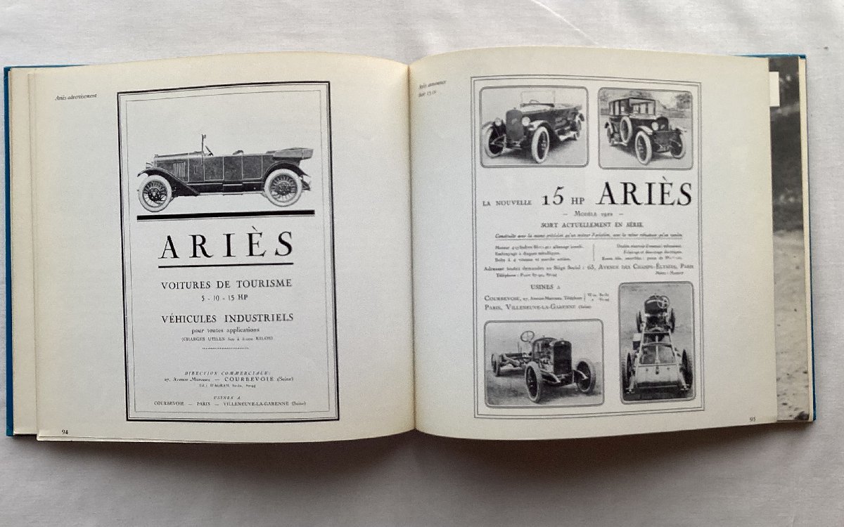 ★[68099・特価洋書 FRENCH CARS from 1920 to 1925 ] Berliet, Salmson, GN, Renault, Citroen, Talbot...★_画像5