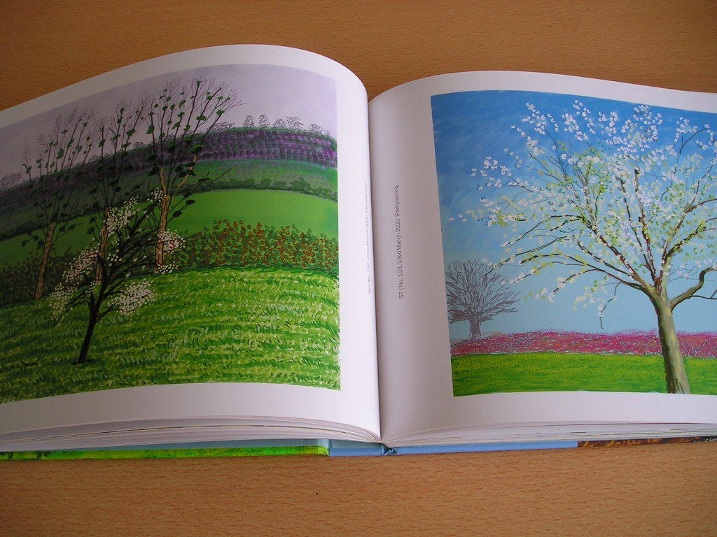 洋書・David Hockney The Arrival of Spring Normandy, 2020・デイビッド ホックニーのノルマンディーの春の絵画集です_画像6