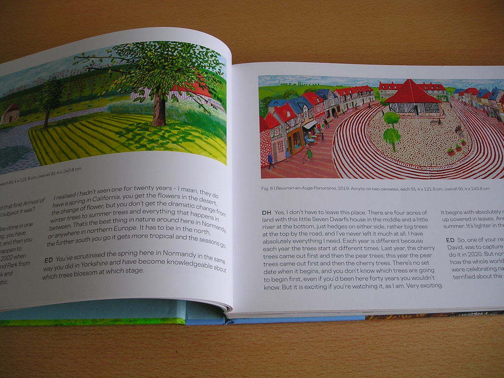 洋書・David Hockney The Arrival of Spring Normandy, 2020・デイビッド ホックニーのノルマンディーの春の絵画集です_画像4