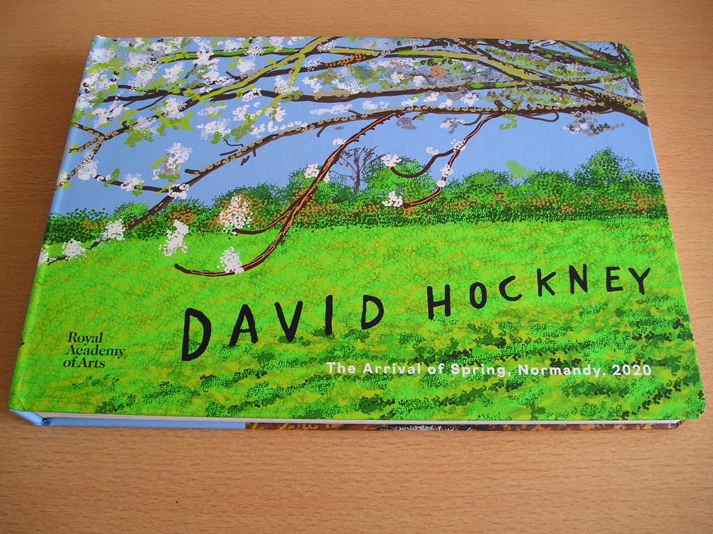 洋書・David Hockney The Arrival of Spring Normandy, 2020・デイビッド ホックニーのノルマンディーの春の絵画集です_画像1