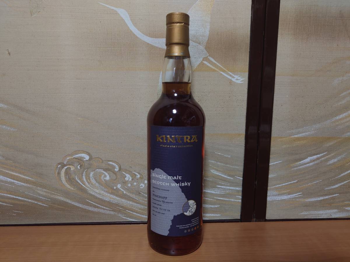 ■送料無料■キントラ マクダフ 未開栓 ウイスキー 700ml 50.3% 検索 旧 オールド ボトル ラベル シェリー ジョニーウォーカー ブルー