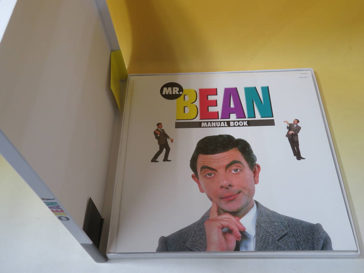 【中古】レーザーディスク　MR.BEAN　ミスター・ビーン　全4枚組 全15話収録　解説付き　ローワン・アトキンソン主演【LD BOX】J1 T2889_画像2