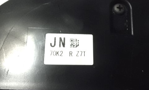 スズキ ワゴンＲ スティングレー MH23S ドアミラー 右 ウインカー付き カプラー7ピン JN 70K2 R Z7T ホワイト系_画像6