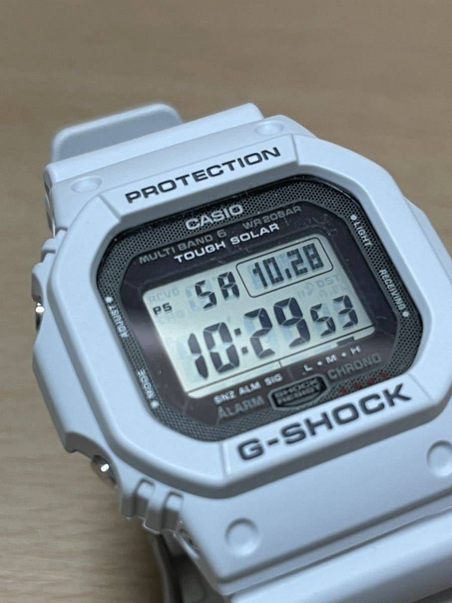 【値下げ】G-SHOCK GW-M5610LG-8JF 電波ソーラー ブリザードホワイト_画像1