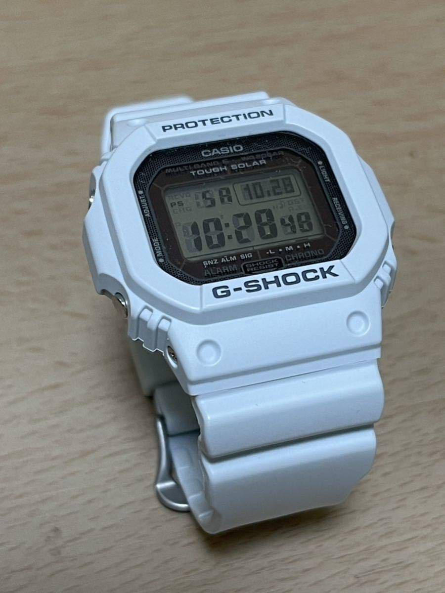 【値下げ】G-SHOCK GW-M5610LG-8JF 電波ソーラー ブリザードホワイト_画像3