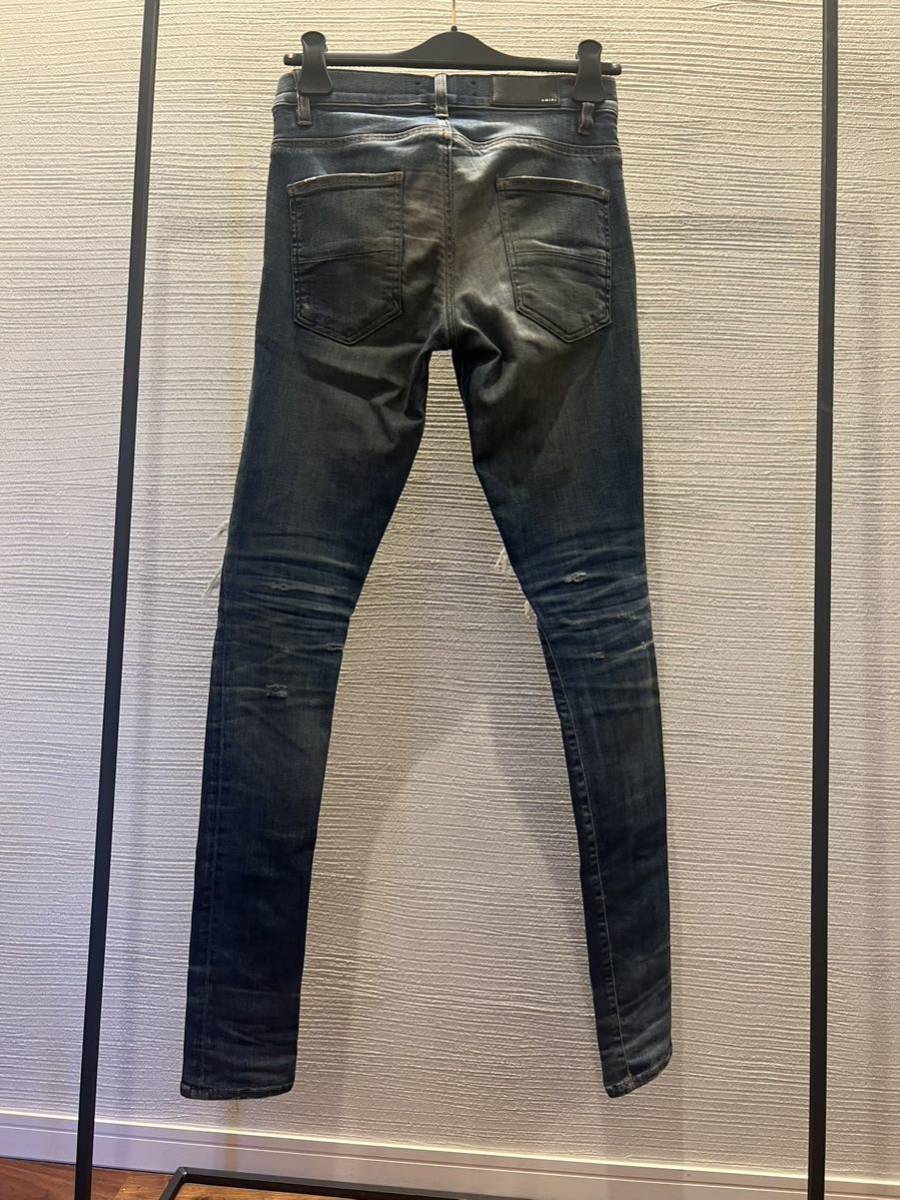 amiri アミリ ショットガン バイカーデニムパンツ 28 スキニー mx1
