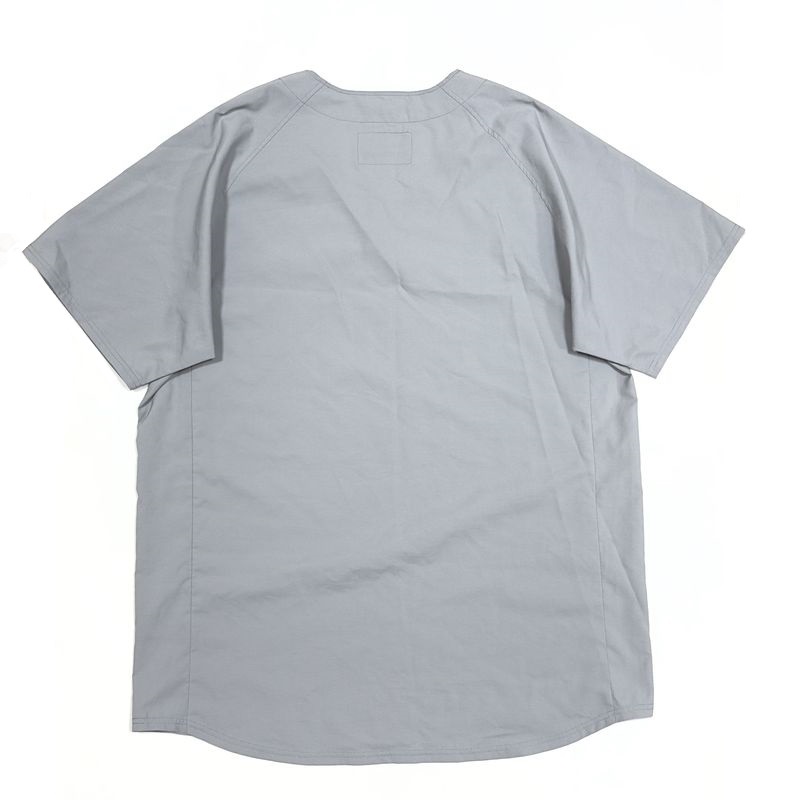 ballaholic ボーラホリック BB SHIRT ベースボールシャツ XXLサイズ グレー 半袖 Tシャツ カットソー 吸水速乾 バスケットボール_画像3