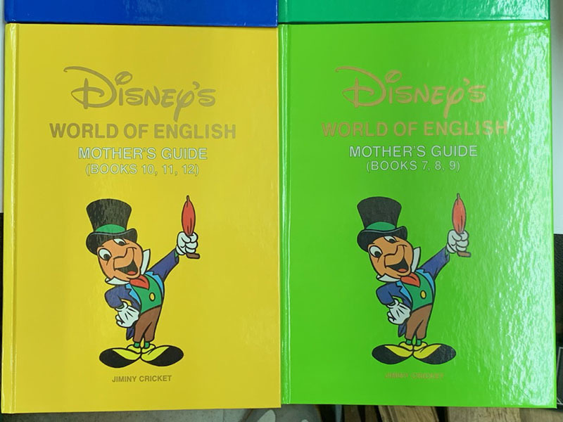 WORLD Disney English ディズニー英語システム　DWE マザーズガイド 4冊セット えいご 程度良です_画像4