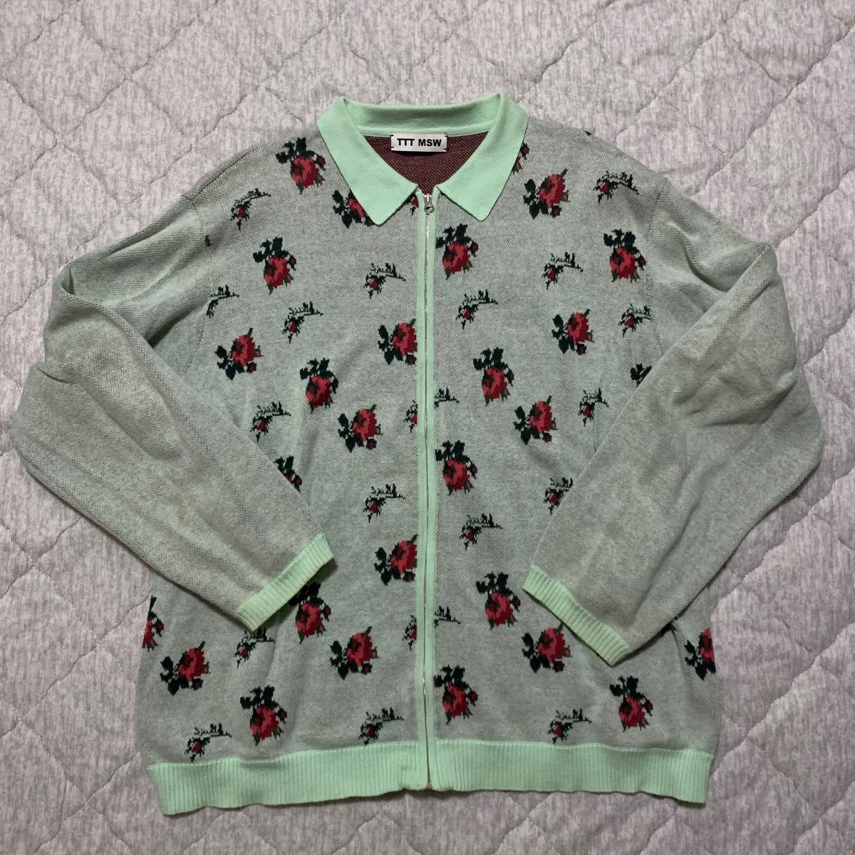 TTT_MSW ttt msw 20aw flower knit polo｜Yahoo!フリマ（旧PayPayフリマ）