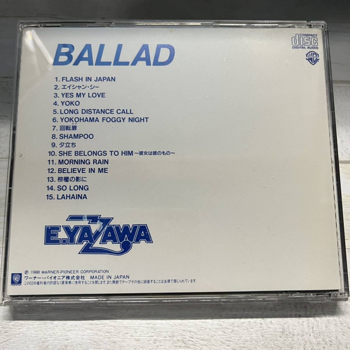 CD 矢沢永吉 BALLAD ゴールドディスク gold_画像2