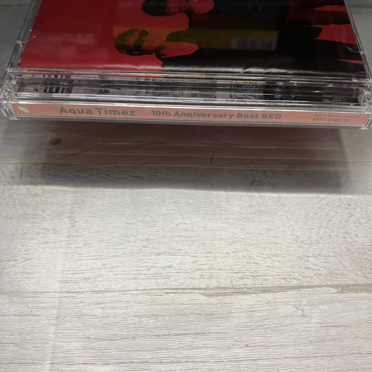 帯付 １０ｔｈ Ａｎｎｉｖｅｒｓａｒｙ Ｂｅｓｔ ＲＥＤ （初回生産限定盤） （ＤＶＤ付） Ａｑｕａ Ｔｉｍｅｚ_画像3