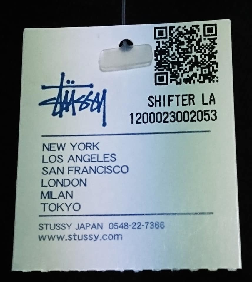 超激レア希少！新品タグ付き！STUSSY ステューシー/ロサンゼルス限定ロゴ＆ドクロ ラバープリント 長袖ロングスリーブTシャツ L ブラック_画像5