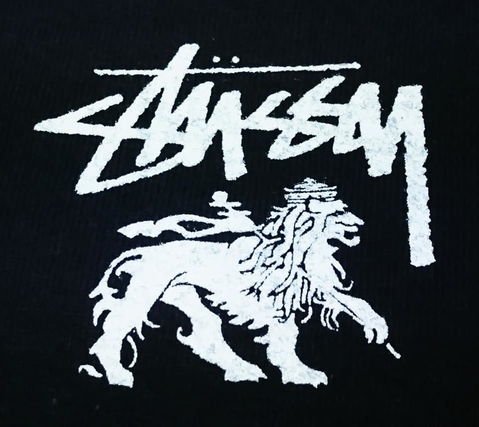 新品タグ付き！超爆レア！STUSSY ステューシー×Champion チャンピオン/2004年 大宮チャプトオープン記念コラボレーション限定Tシャツ L 黒の画像6