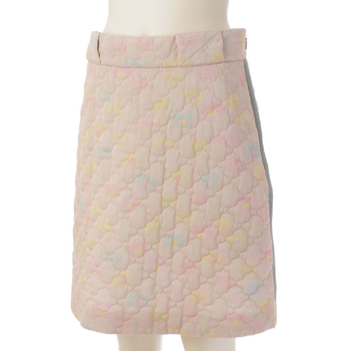 [ Fendi ]Fendi 19 year quilting high waist skirt jacket setup pink 42 [ used ]188627