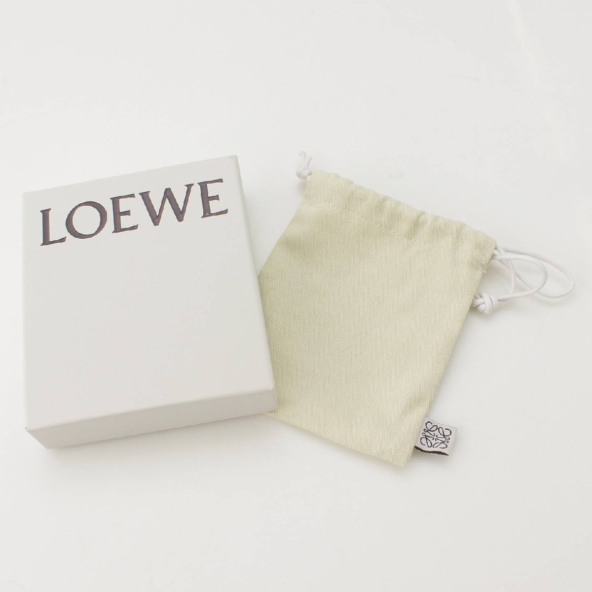 【ロエベ】Loewe　スモール レザー バーティカルウォレット 財布 C660S86X01 ブラウン 【中古】190281_画像10
