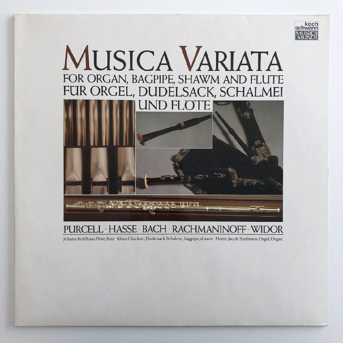 LP/ コールハウス 他 / MUSICA VARIATA / オーストリア盤 KOCH SCHWANN 115006EA 31024_画像1