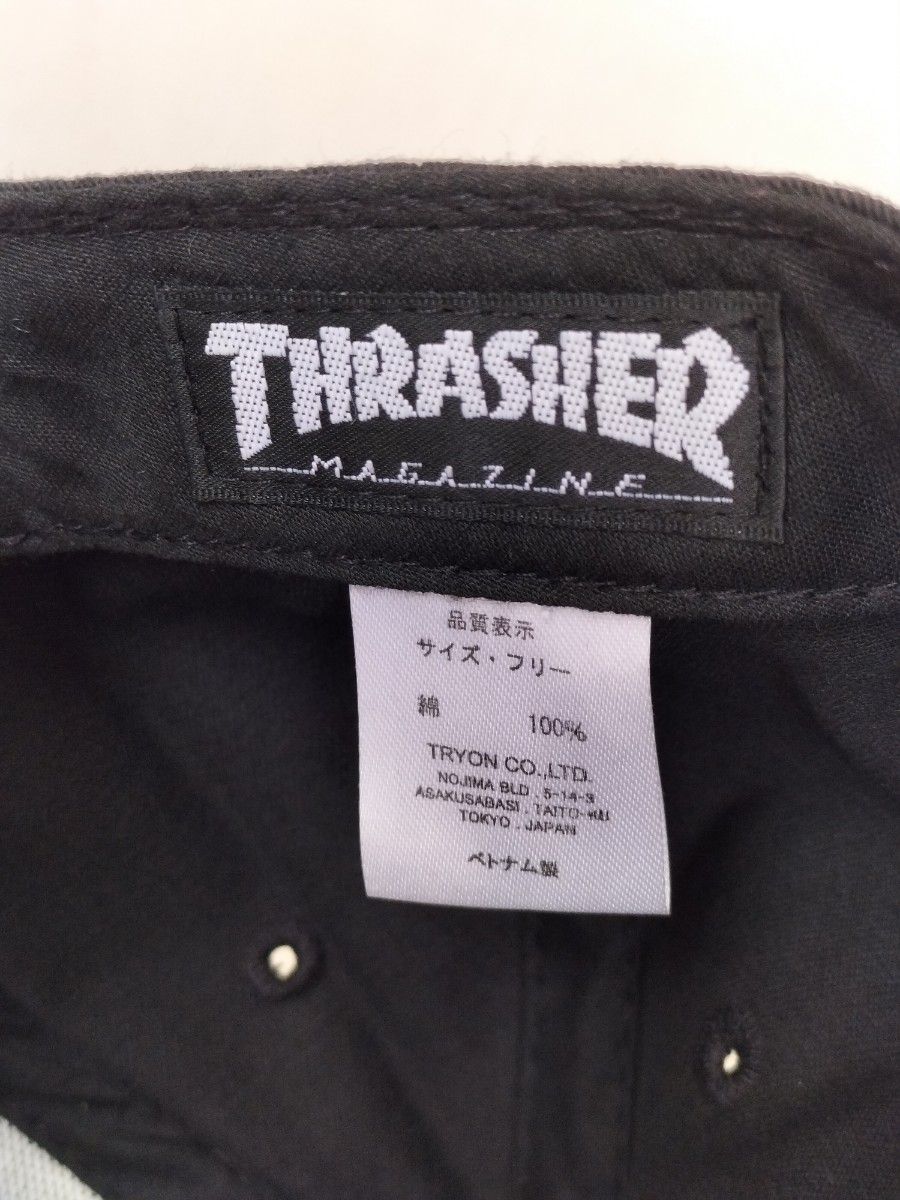 THRASHER　キャップ 　ヒョウ柄