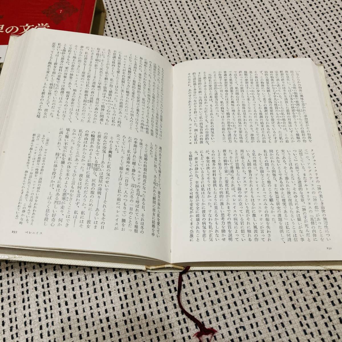 【箱付き】中央公論社　新集世界の文学　7巻　ホーソン　緋文字　赤い死の舞踏会　アシャー館の崩壊　アッシャー家の崩壊　ホーソーン_画像3