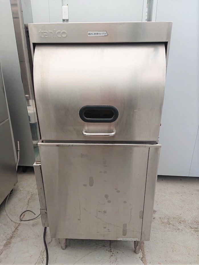 【中古】タニコー/食器洗浄機/TDW-40G3NL/3相200V/50Hz/東日本地域専用/都市ガス13A/ガスブースター付/動確/支店止め