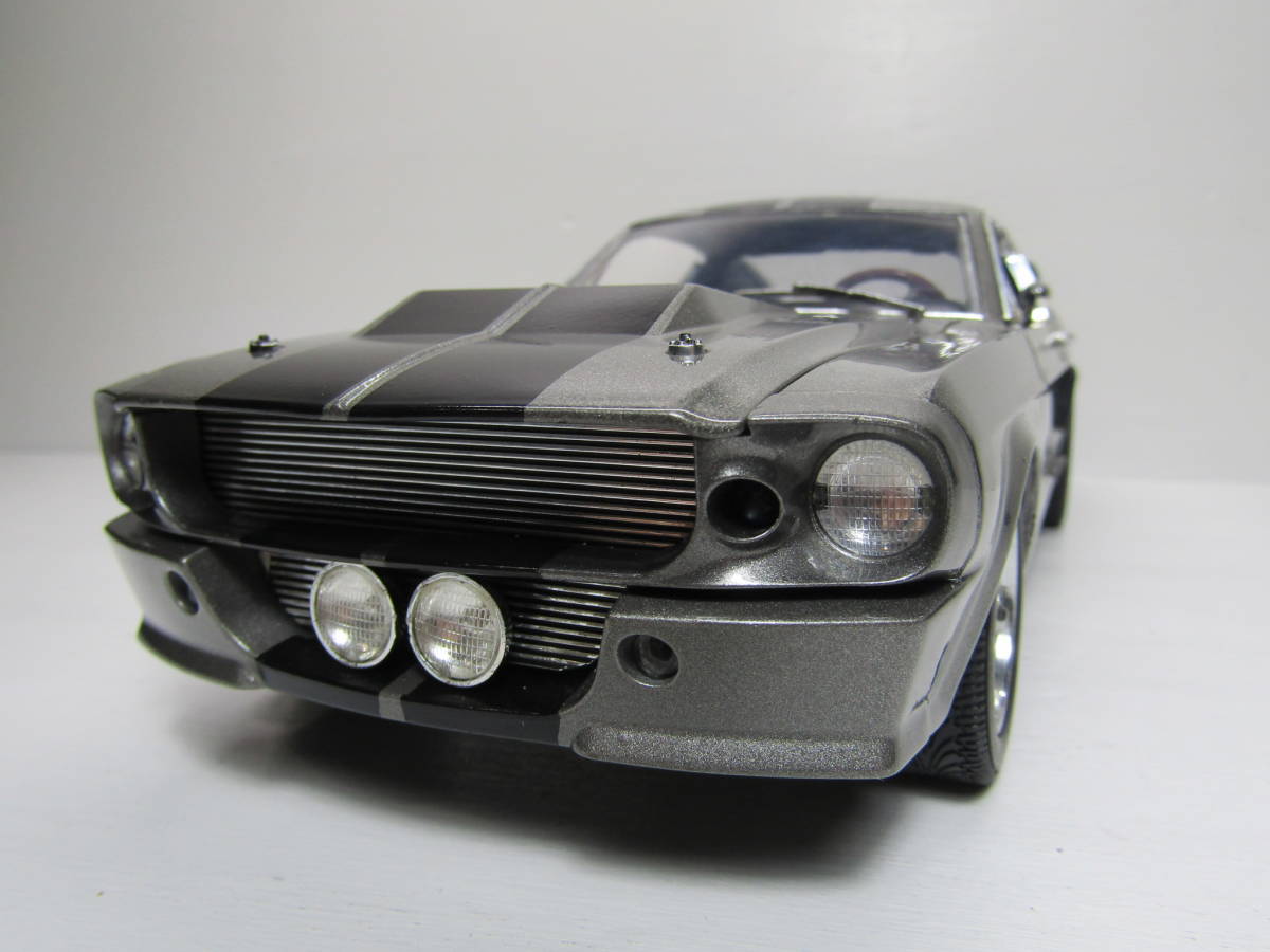 FORD MUSTANG GT500E エレノア 1967 SHELBY 1/18 シェルビー コレクティブルズ FORD MUSTANG SHELBY フォード マスタング COBRA コブラ_画像8