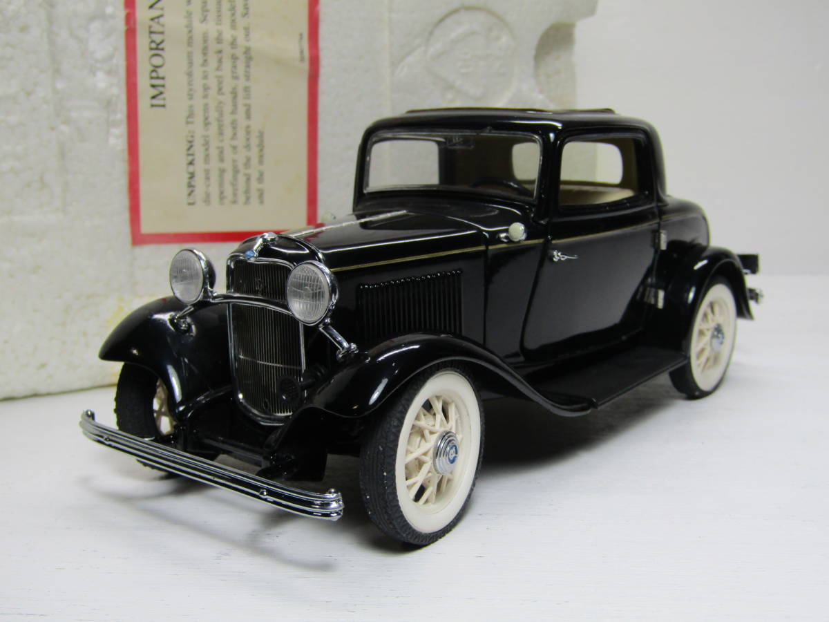 Ford 1/24 フォード 1932 初代 V8 アメリカンマッスル Hot Rod ホットロッド 32 33 34 Model T オリジナル 名車 FORD ３‐Window Deuce _画像1