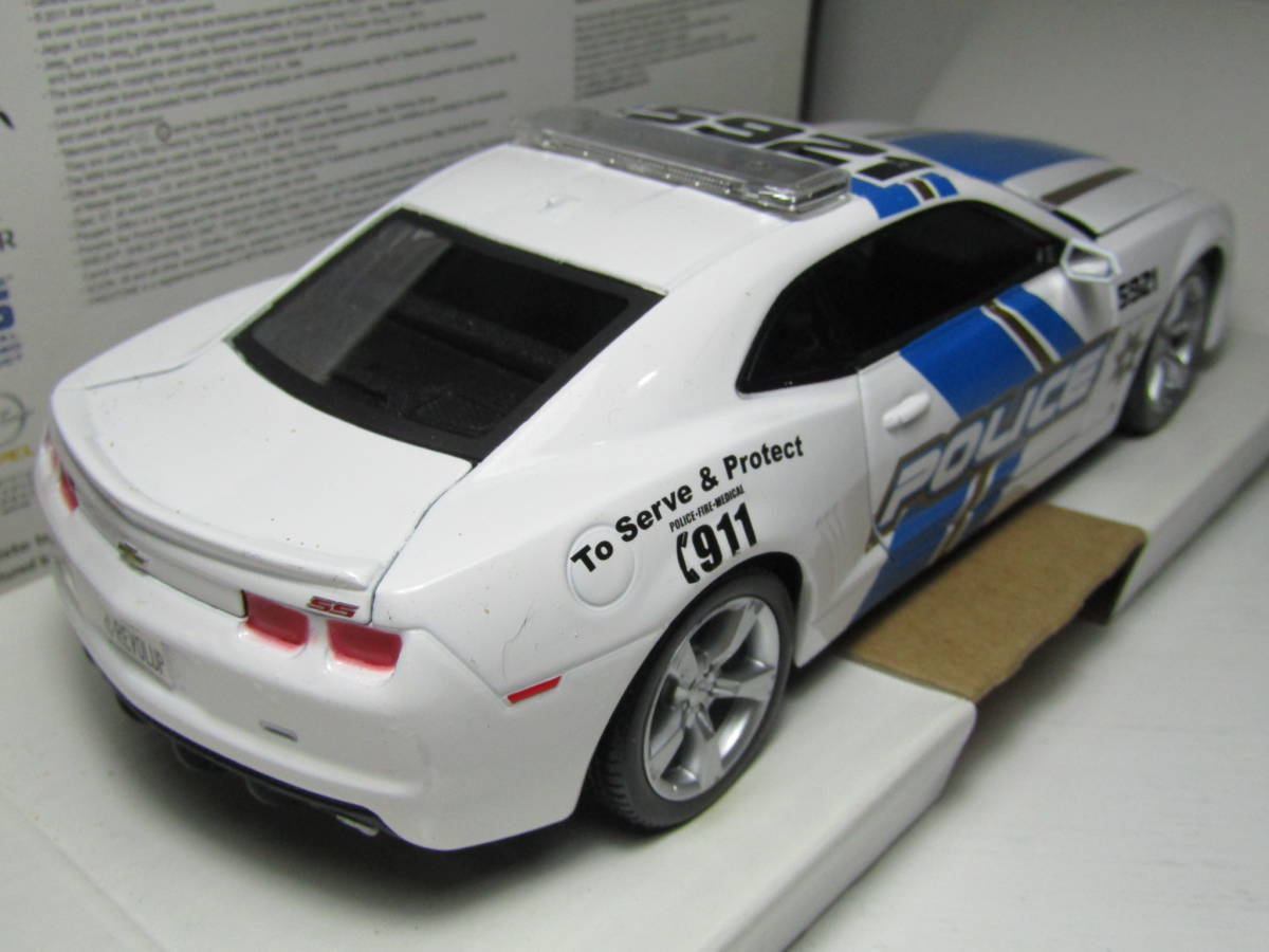 Chevrolet Camaro SS RS 2010 Police 1/24 シボレー カマロ Coupe V8 * AllStars State Police 合衆国警察US アメリカンマッスル 未展示品_画像3