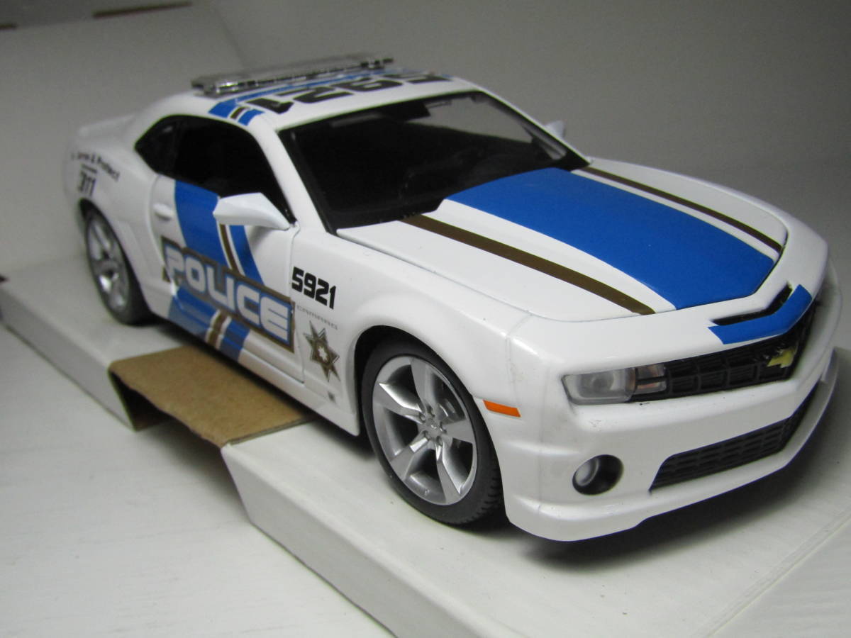 Chevrolet Camaro SS RS 2010 Police 1/24 シボレー カマロ Coupe V8 * AllStars State Police 合衆国警察US アメリカンマッスル 未展示品_画像7