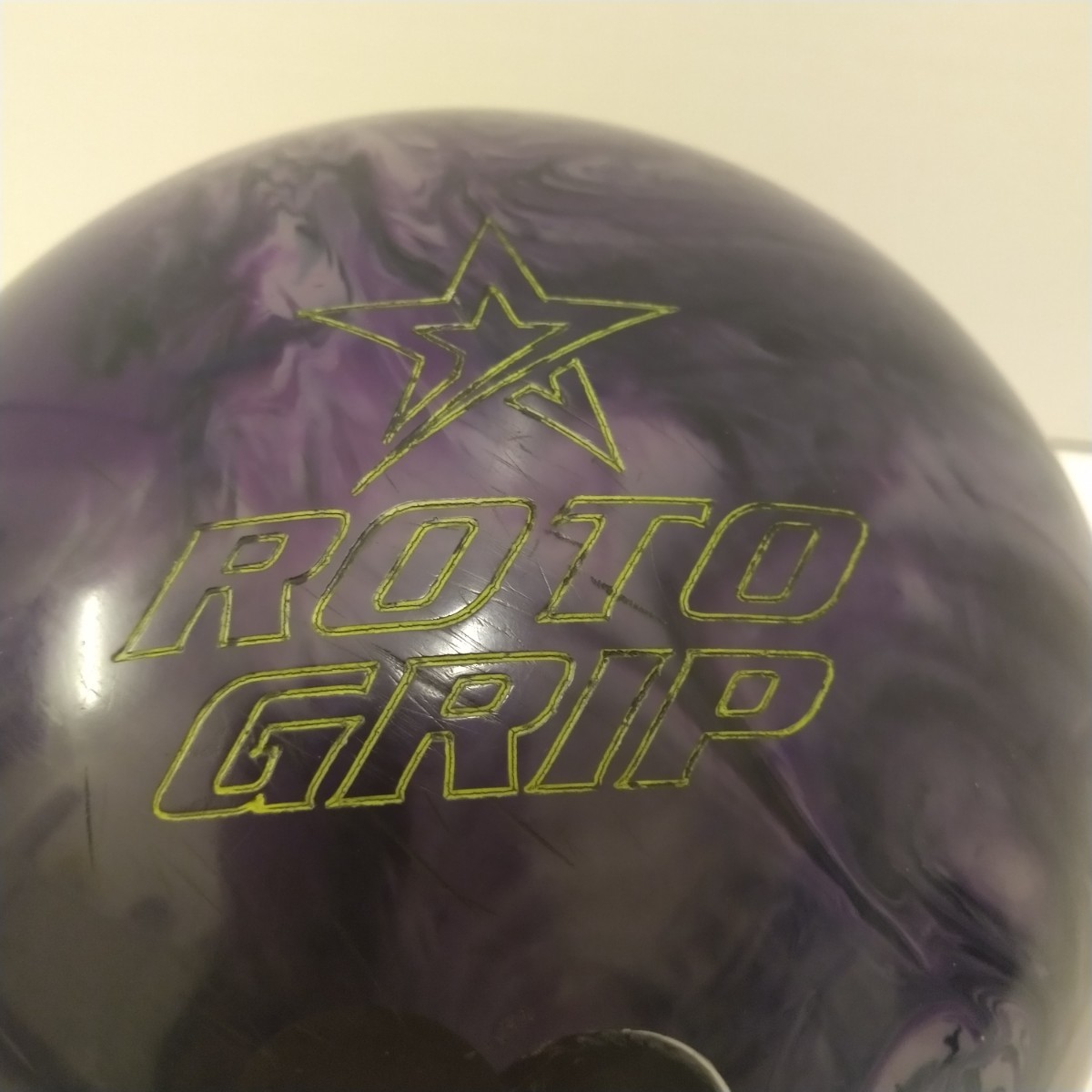 ROTO GRIP WILD STREAK ロトグリップ ワイルドストリーク ボウリング ボール 15ポンド 15p 現状6.8～6.9kg_画像2