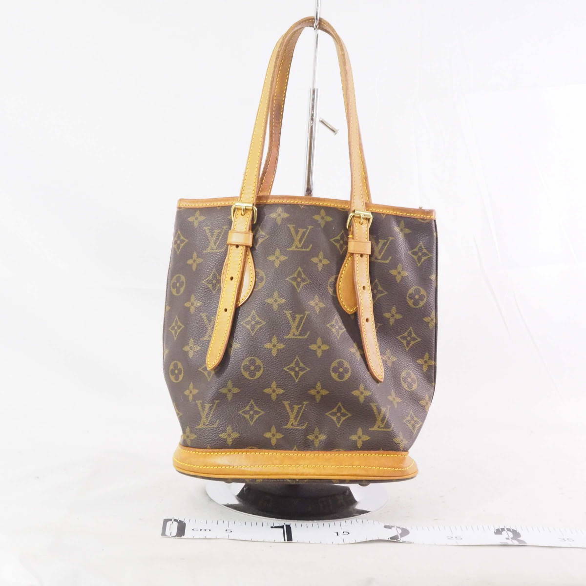 ルイ・ヴィトン モノグラム プチ・バケット PM LOUIS VUITTON バケツ型