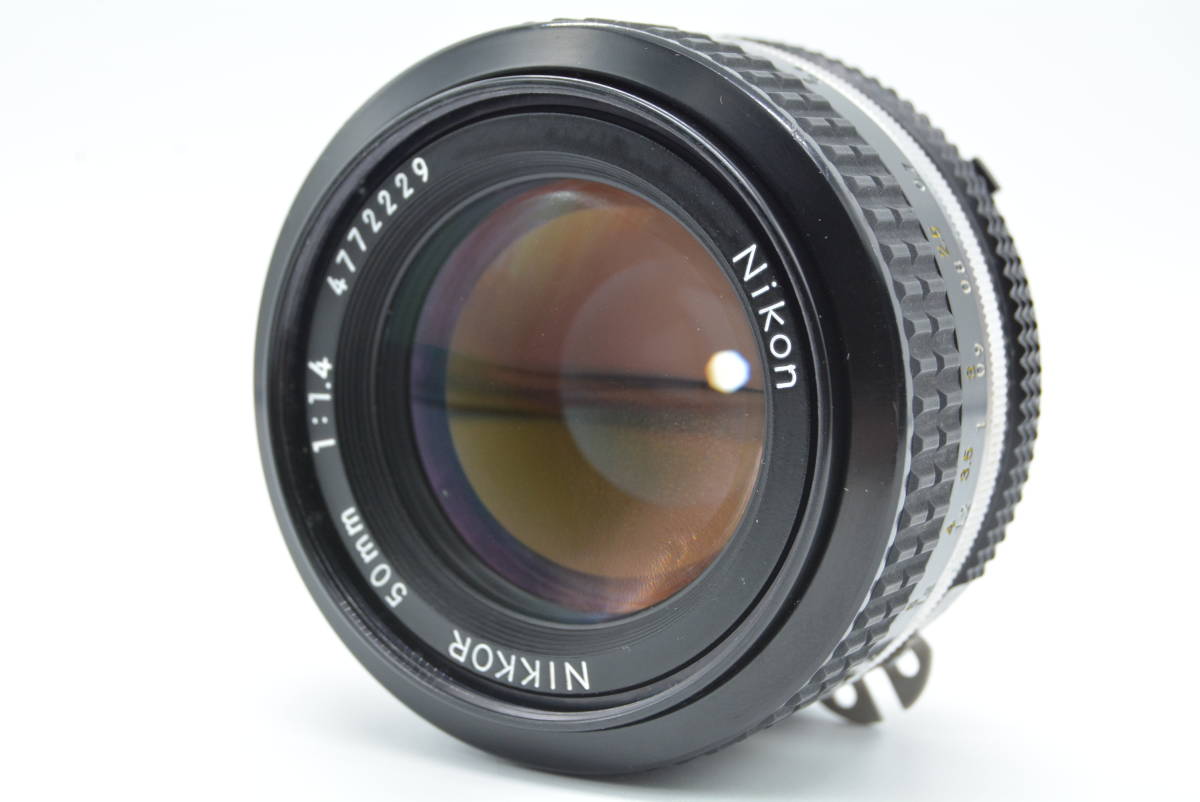福袋セール】 【完動品】Nikon Nikkor 50mm f1.4 Ai ニコン 単焦点