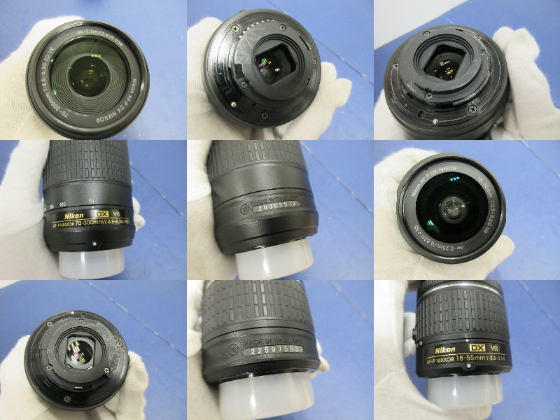 165)Nikon ニコン デジタル一眼レフカメラ D5300 AF-P ダブルズームキット/AF-P 18-55 VR+AF-P 70-300 VR Kit ブラック_画像9