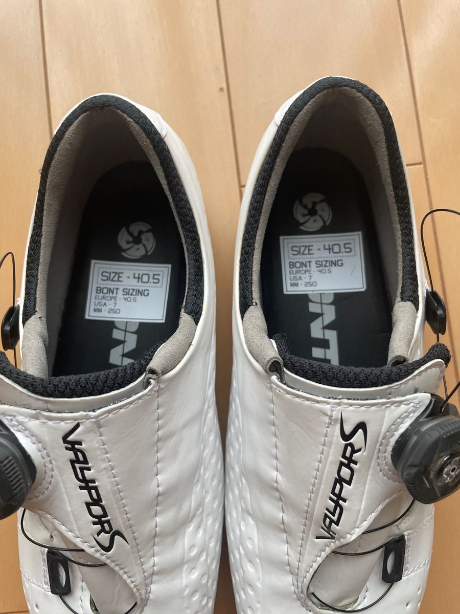 新品未使用】競輪シューズ ロードシューズ 40 5 BONT VAYPOR 新品未使用】競輪シューズ ロードシューズ 40 5 BONT VAYPOR
