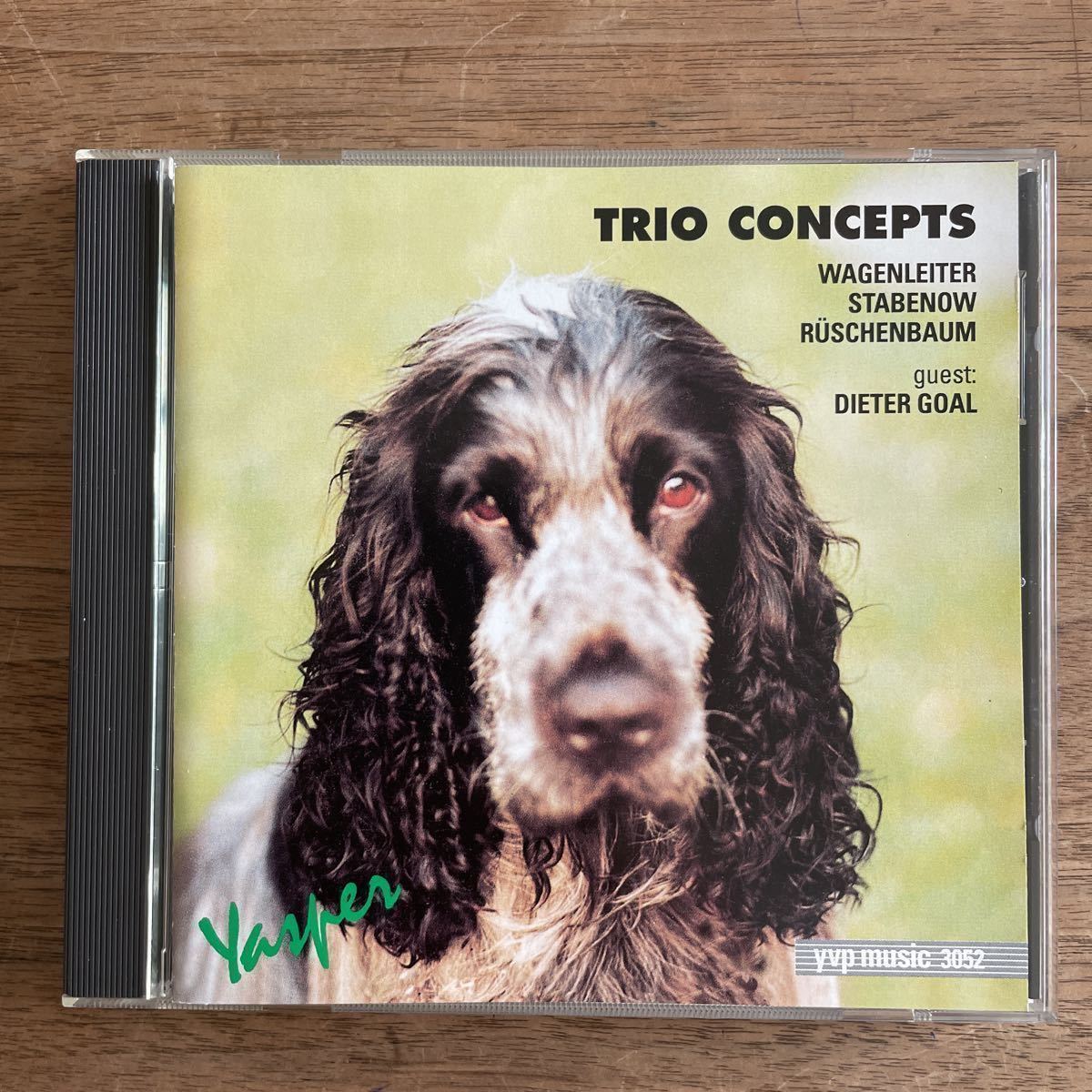 【レア希少廃盤CD】TRIO CONCEPTS 「YASPER」ドイツ盤　YVP MUSIC YVP3052 CD 1987年録音　MOOKSとびっきり新定番掲載　廃盤_画像1