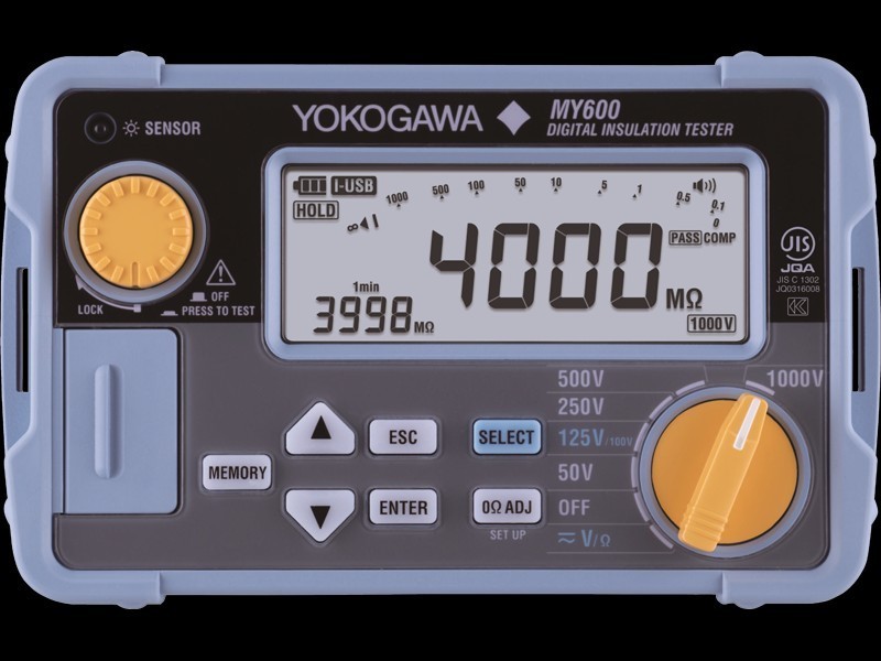 YOKOGAWA 横河 ディジタル絶縁抵抗計 MY600 デジタル絶縁抵抗計 新品未使用_画像1