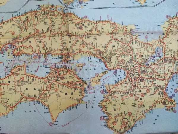 古地図【昭和28年・「日本国有鉄道路線図」】_画像7