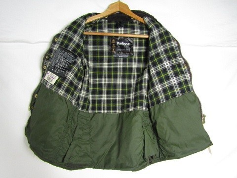 Barbour バブアー　BEDALE ビデイル　セージ　サイズ32　イングランド製_画像3