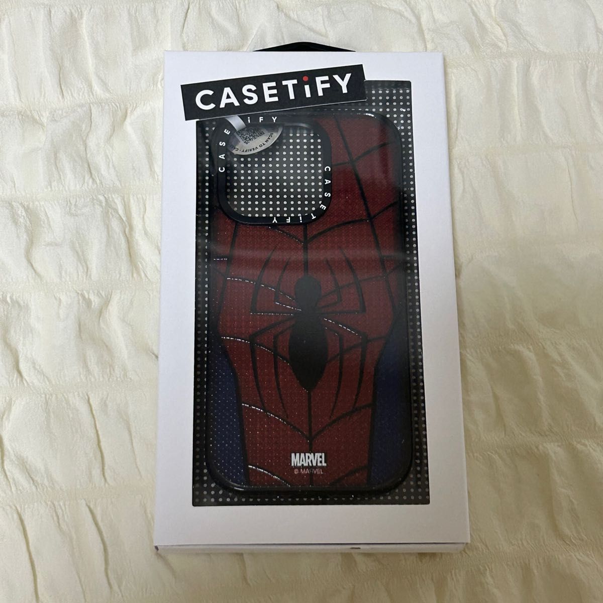 早割 韓国限定 CASETiFY iPhone14ProMax スパイダーマン - スマホ