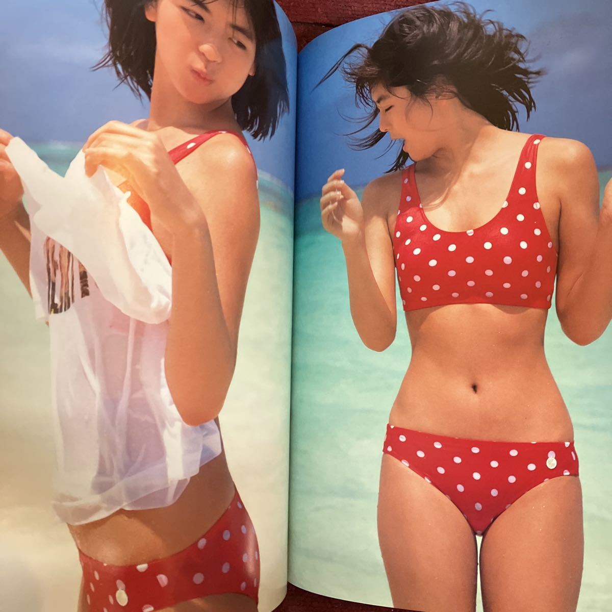 でかダンク 中山忍 写真集 サイパン 海 水着 部屋 私物 ポスター
