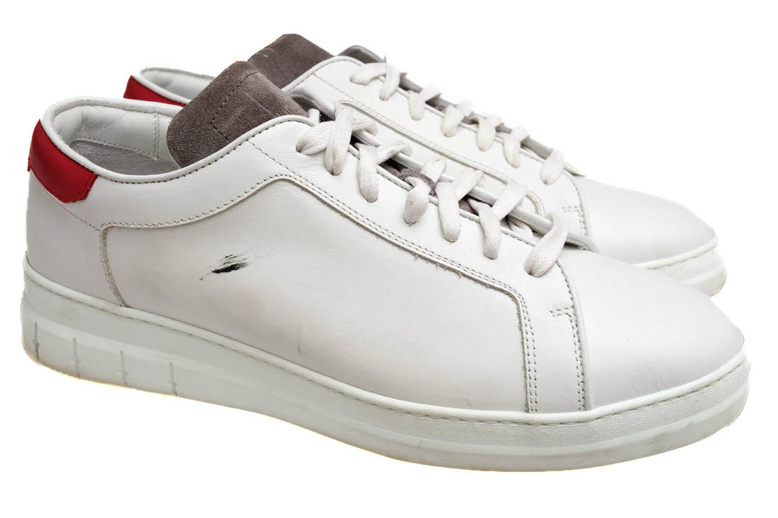 Dunhill ダンヒル ローカットスニーカー DU19R1311A4100 Radial Low Top Sneaker ラディアル 牛革 カーフ Vibramソール_画像2