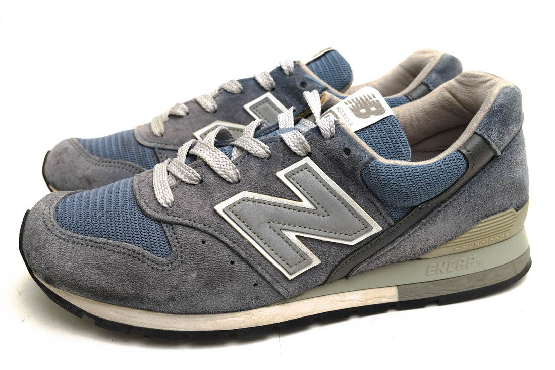 NEW BALANCE ニューバランス ローカットスニーカー M996JFB フェードブルー ピッグスキンスエード ナイロンメッシュ ENCAPミッドソール