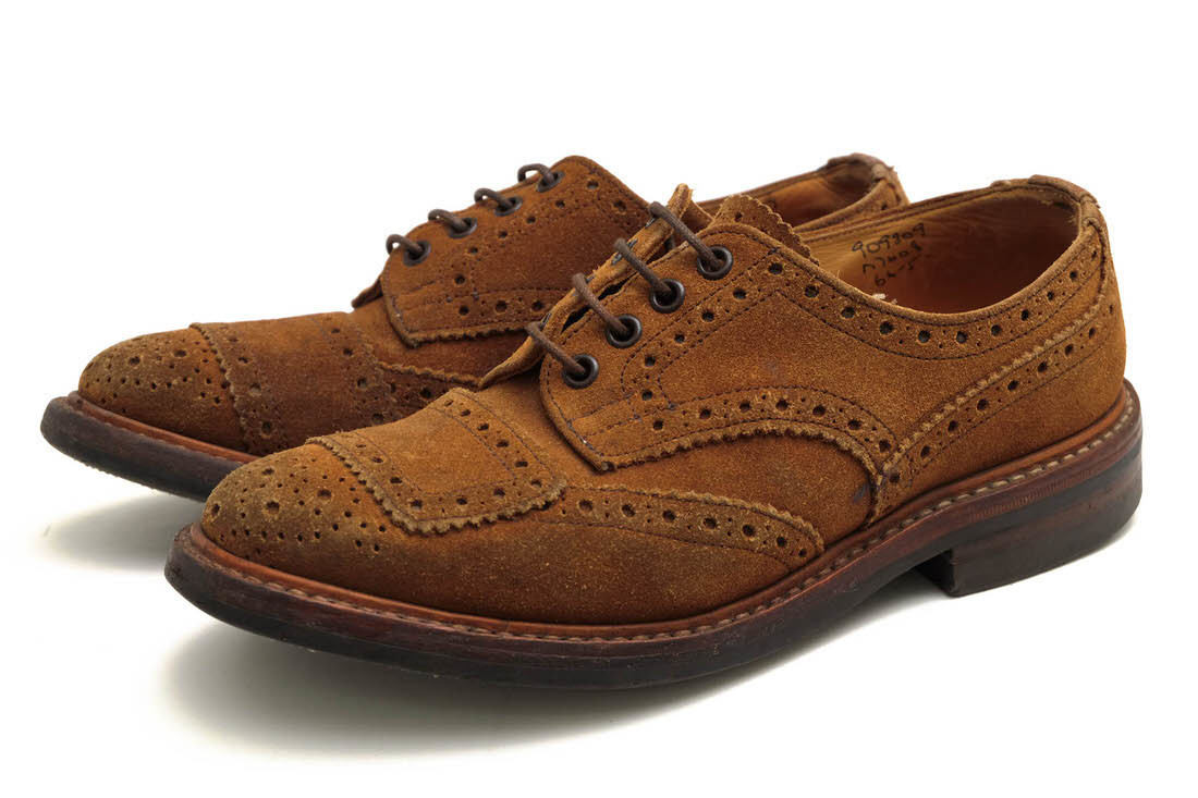 Tricker's トリッカーズ ビジネスシューズ M7608 牛革 フルブローグ グッドイヤーウェルト製法_画像1