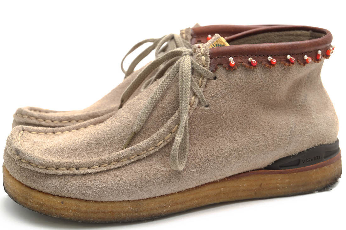 VISVIM ビズビム チャッカブーツ 0112202002003 BEUYS TREKKER RENO-FOLK 牛革 ワラビー ビーズ クレープソール モカシン_画像1