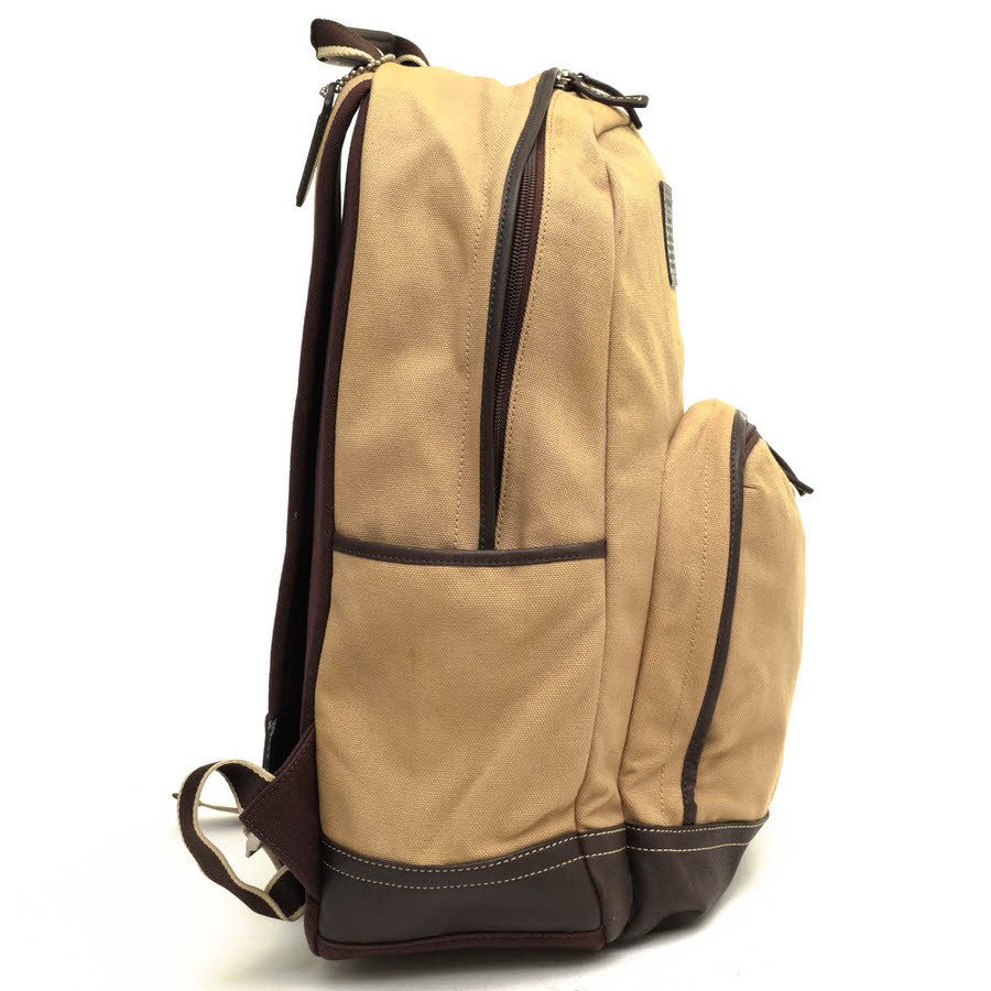 COACH コーチ リュック F70579 Heritage Web Canvas Backpack ヘリテージ ウェブ キャンバス バックパック ウォッシュ加工_画像4