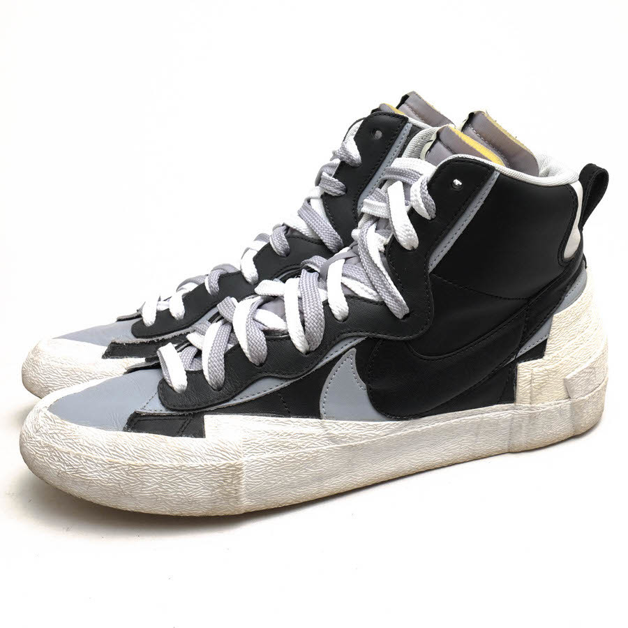 NIKE ナイキ ハイカットスニーカー BV0072-002 Blazer Mid Black Wolf Grey ブレザー ミッド sacai