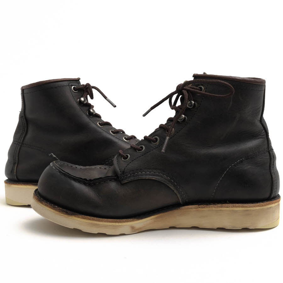 RED WING レッドウィング ワークブーツ 8890 IRISH SETTER MOC TOE BOOT CHARCOAL Charcoal Rough & Tough チャコール ラフアウト＆タフ_画像3