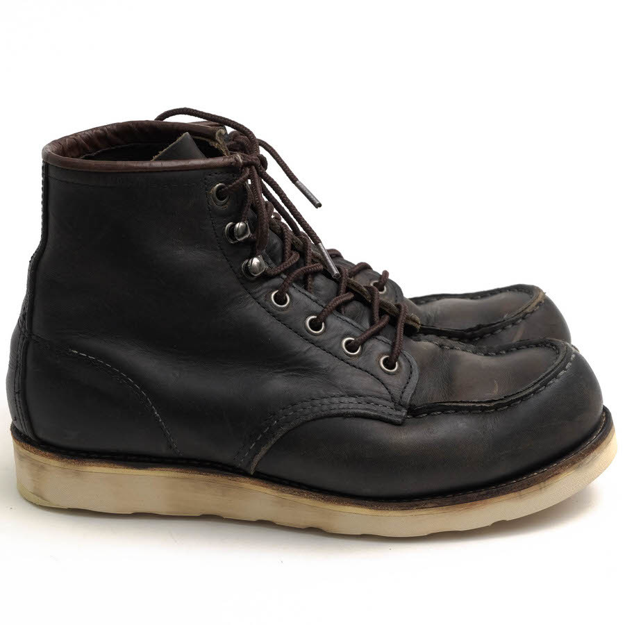 RED WING レッドウィング ワークブーツ 8890 IRISH SETTER MOC TOE BOOT CHARCOAL Charcoal Rough & Tough チャコール ラフアウト＆タフ_画像2