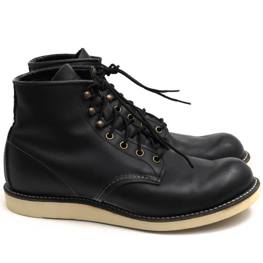 RED WING Red Wing Work ботинки 2951 Heritage Work Rover Boot Black Harness черный Harness телячья кожа Goodyear рант производства закон 