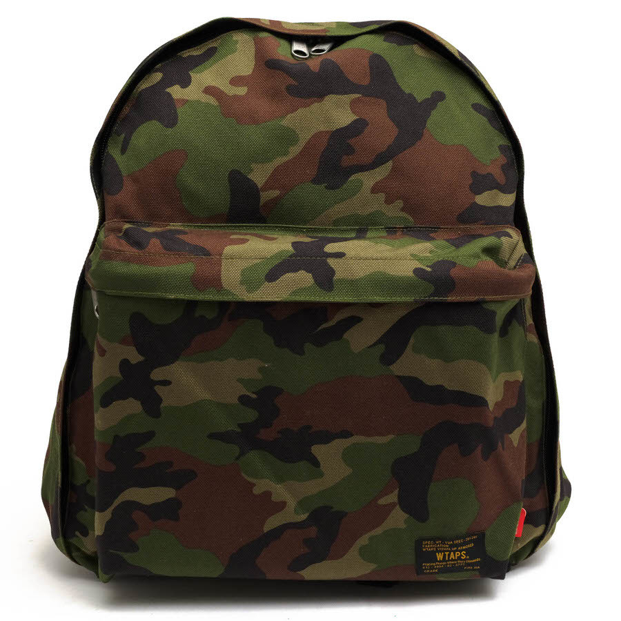 WTAPS ダブルタップス リュック 276-000242-015 BOOK PACK WOODLAND CAMO バックパック 1000デニールコーデュラナイロン デイパック 迷彩