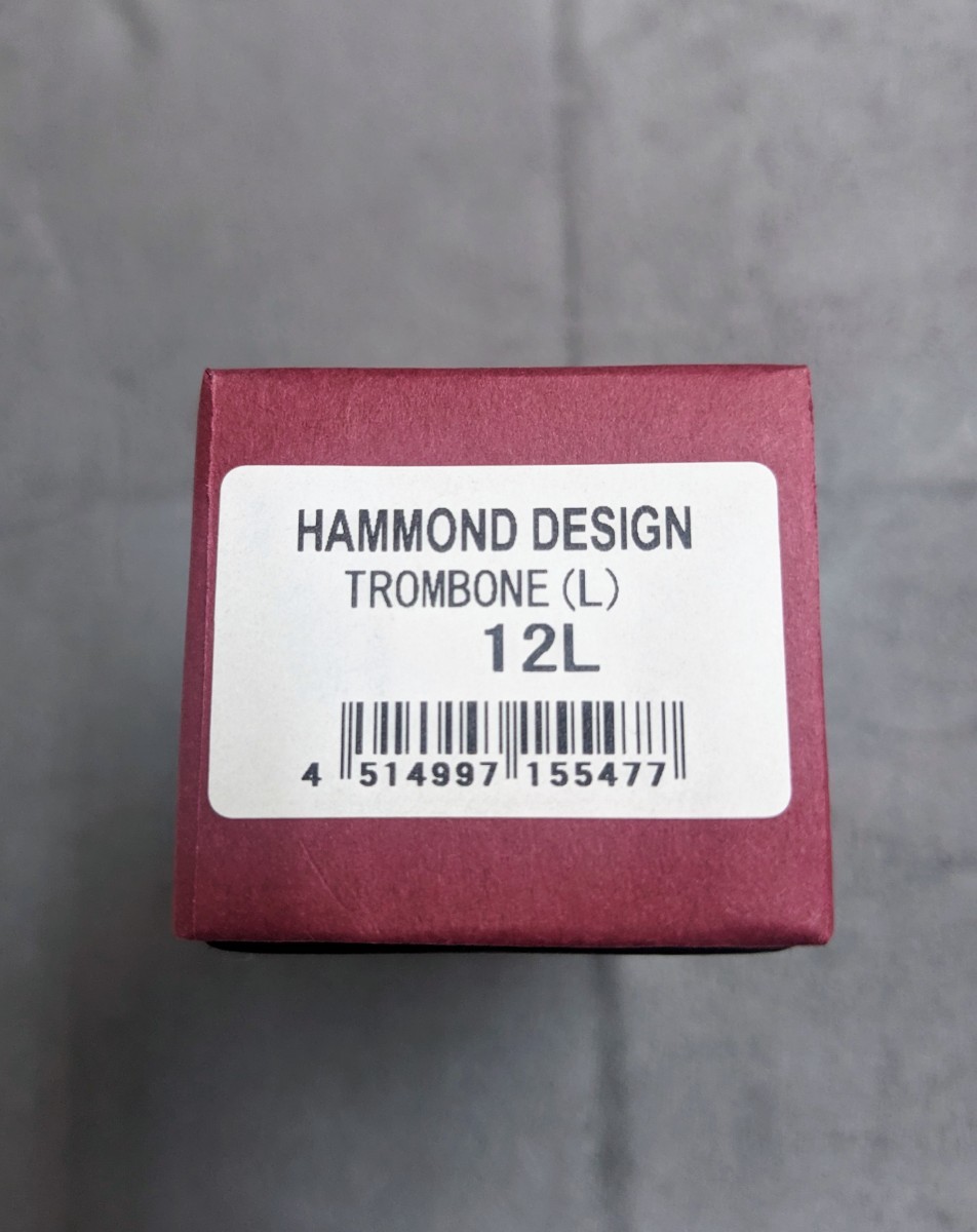 【HAMMOND DESIGN 】トロンボーン　マウスピース　ハモンドデザイン　12L　MOUTHPIECE　箱付き_画像6