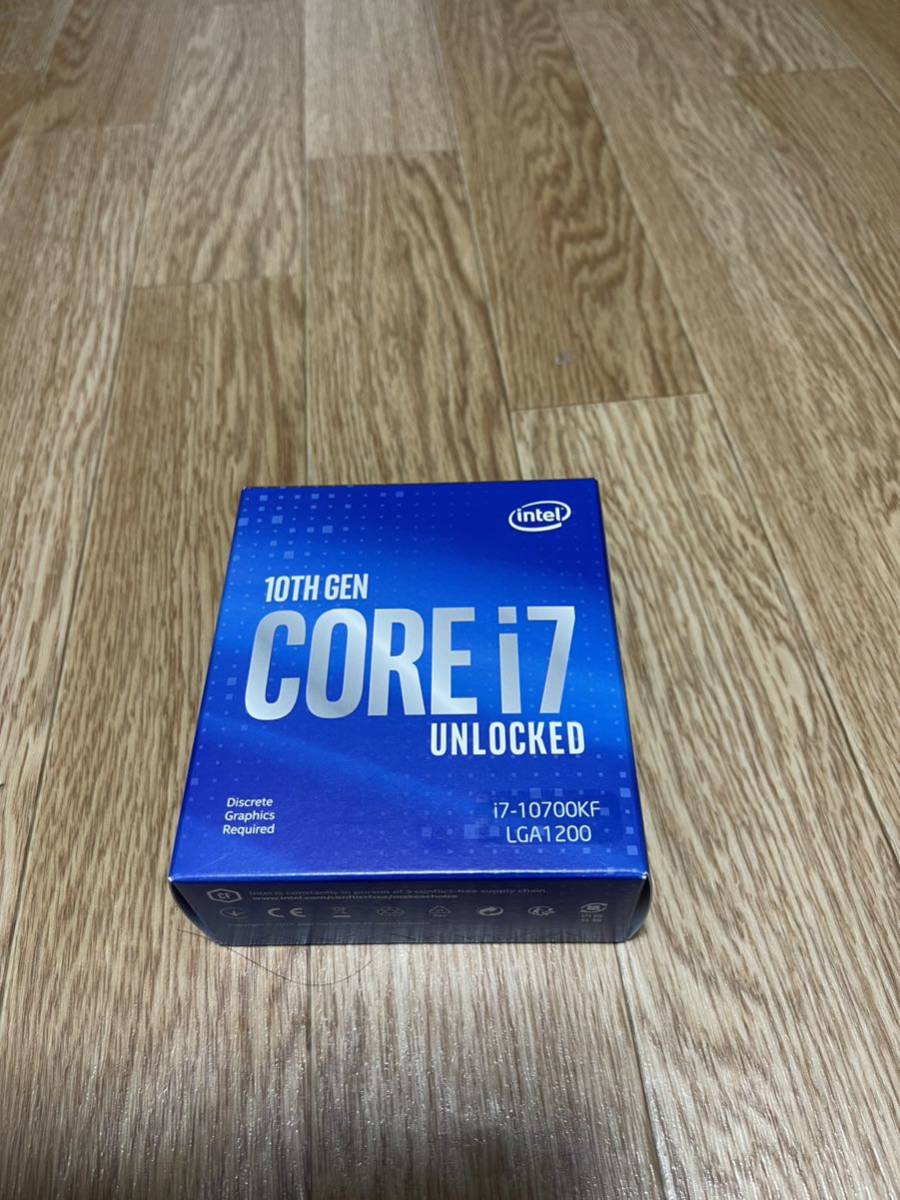 未開封　未使用　Intel Core i7-10700KF